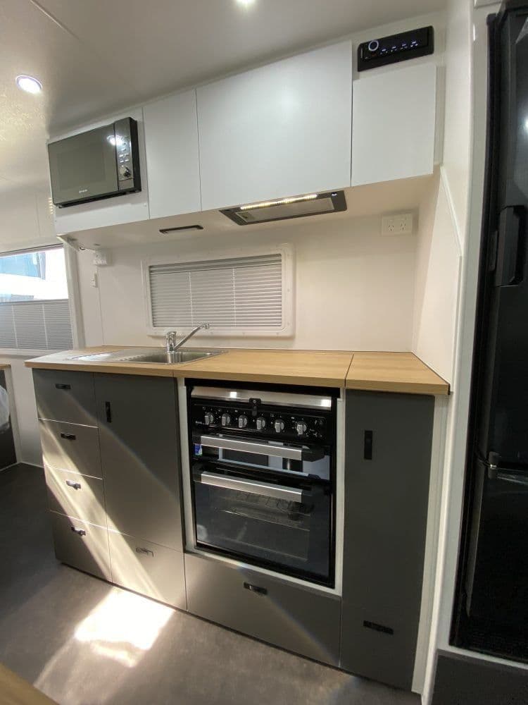 Classic — Kitchen — timber benchtop option