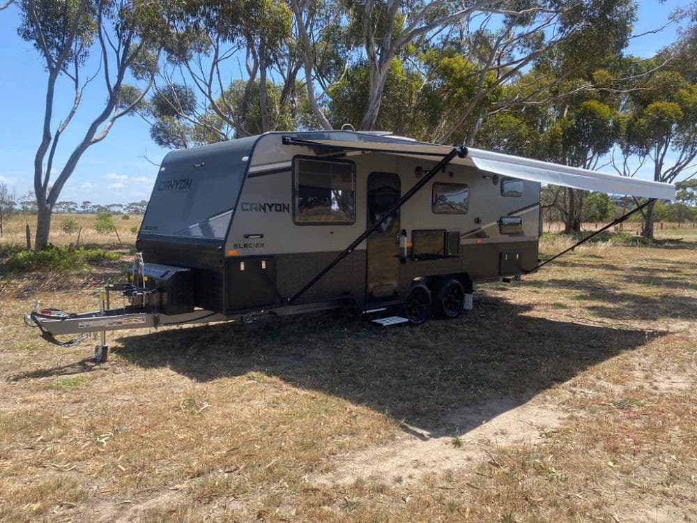 Glacier — Awning out in the gums