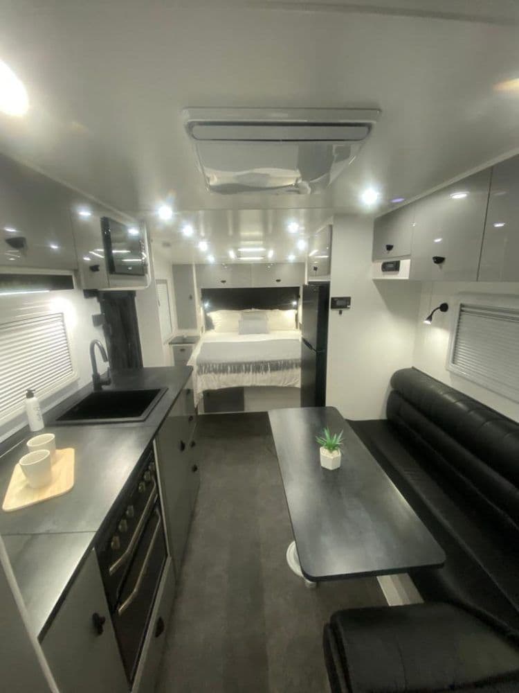 Glacier — One straight line of living space