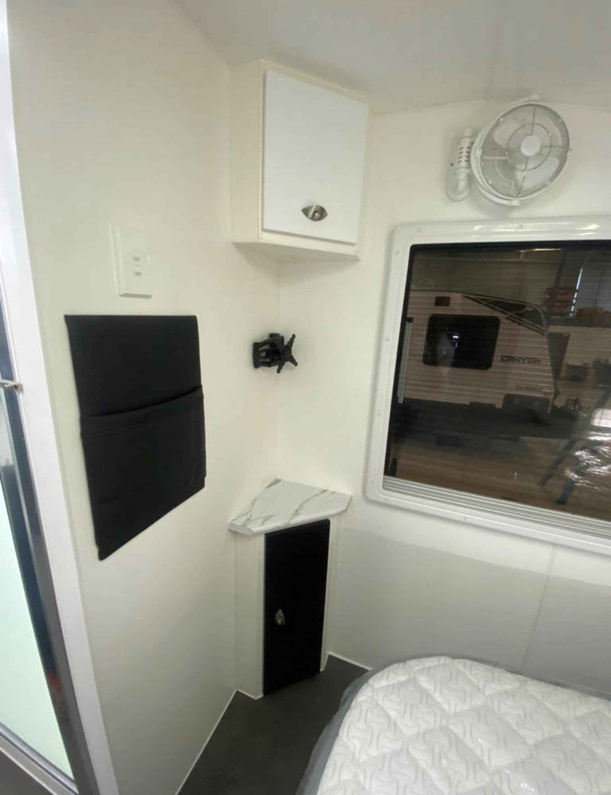 Summit — Bedside — corner shelf and TV mount